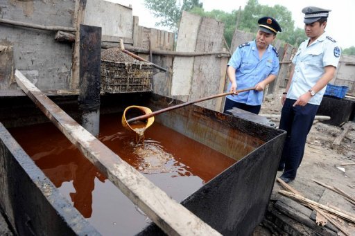 法媒:中国打击地沟油产业链见成效